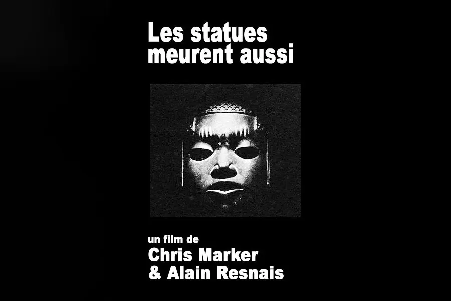 poster of les statues meurent aussi 1953 copy