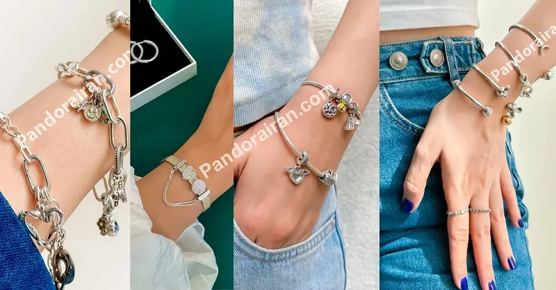 انواع دستبندهای پاندورا