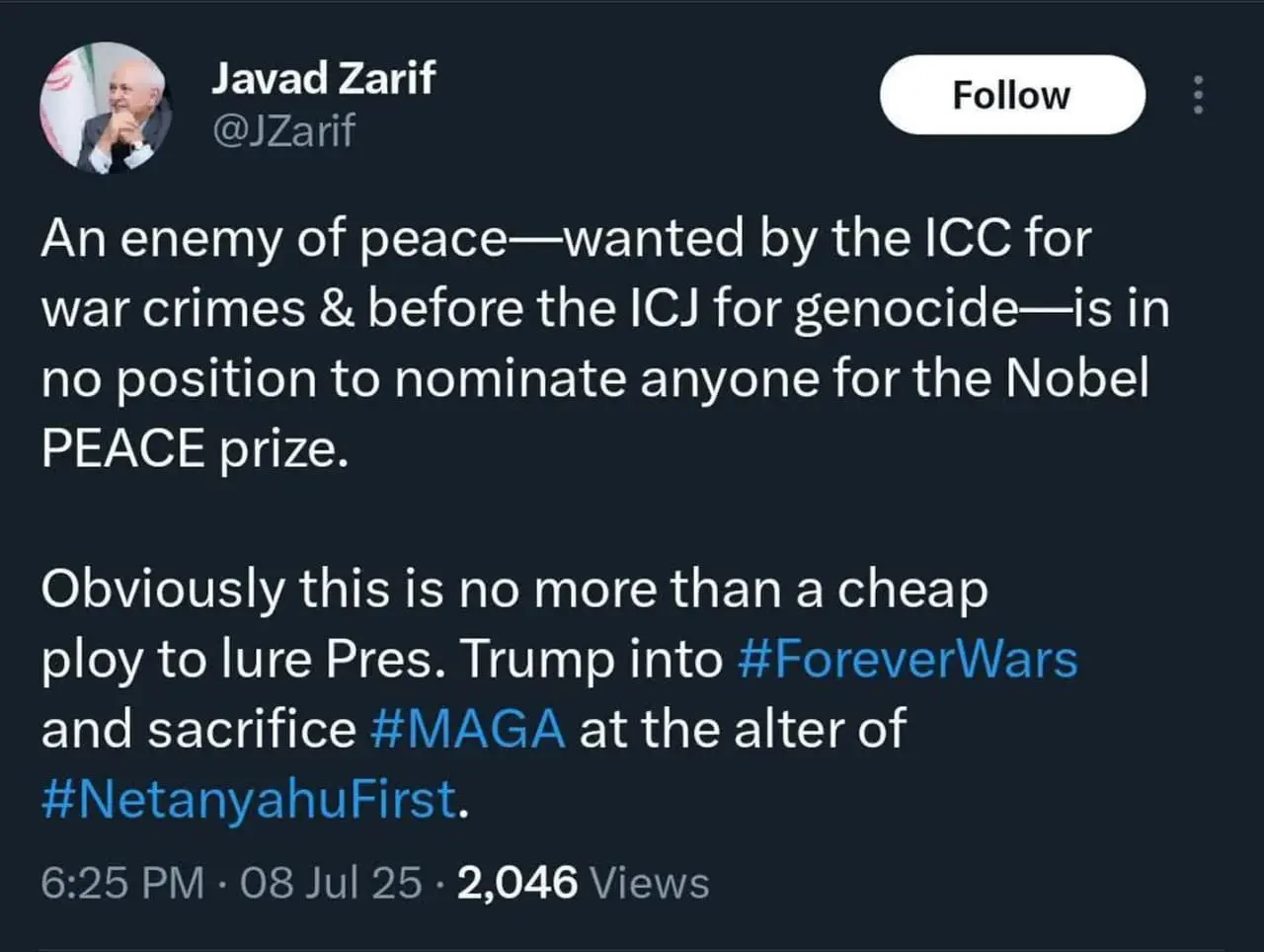 x ظریف