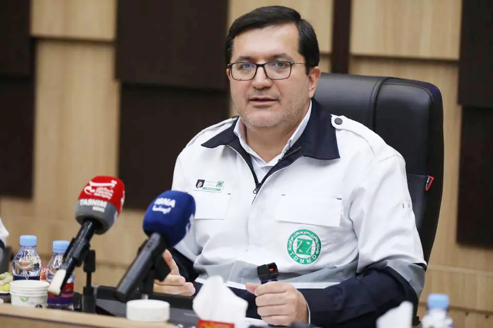 علی نصیری، رییس سازمان پیشگیری و مدیریت بحران تهران