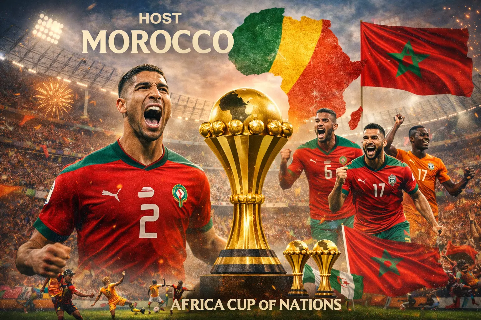 مراکش شانس اول قهرمانی در AFCON 2025