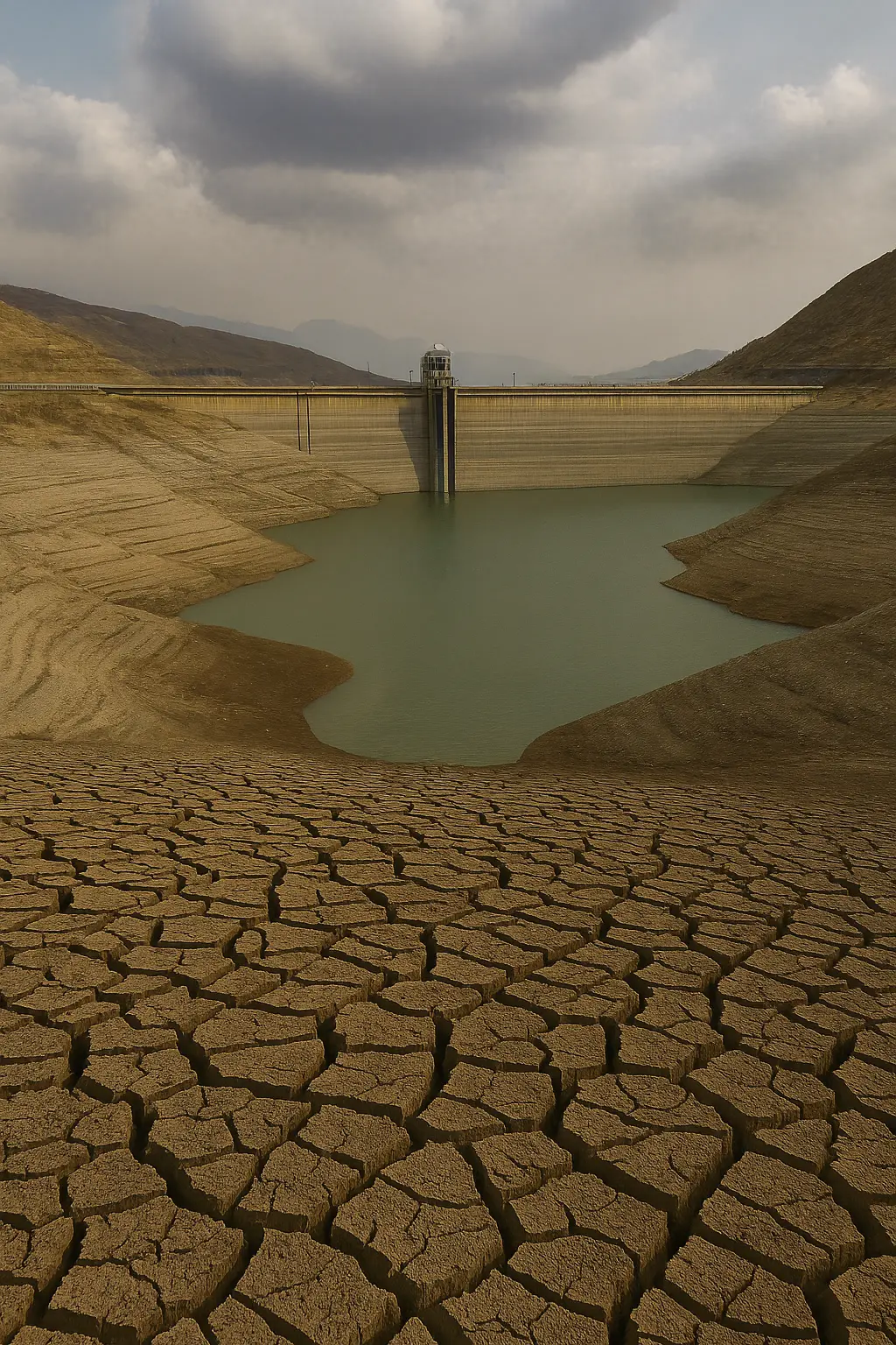 بی آبی سد ها