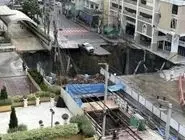 آخرین جزئیات از فرونشست زمین در تایلند؛ گودال 50 متری ایجاد شد