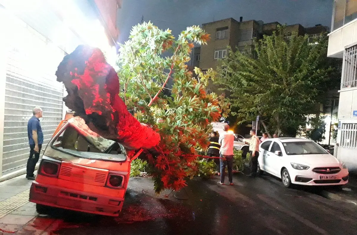 هشدار وقوع طوفان در تهران