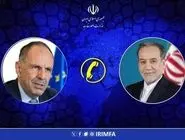 وزیران خارجه ایران و یونان درباره تحولات منطقه پس از توقف تجاوز صهیونیستی گفتگو کردند  
