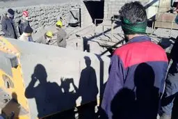 ریزش معدن کوشک در بافق