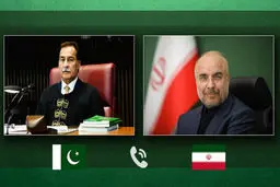 تأکید قالیباف و ایاز صادق بر گسترش همکاری‌های پارلمانی و مقابله مشترک با تروریسم