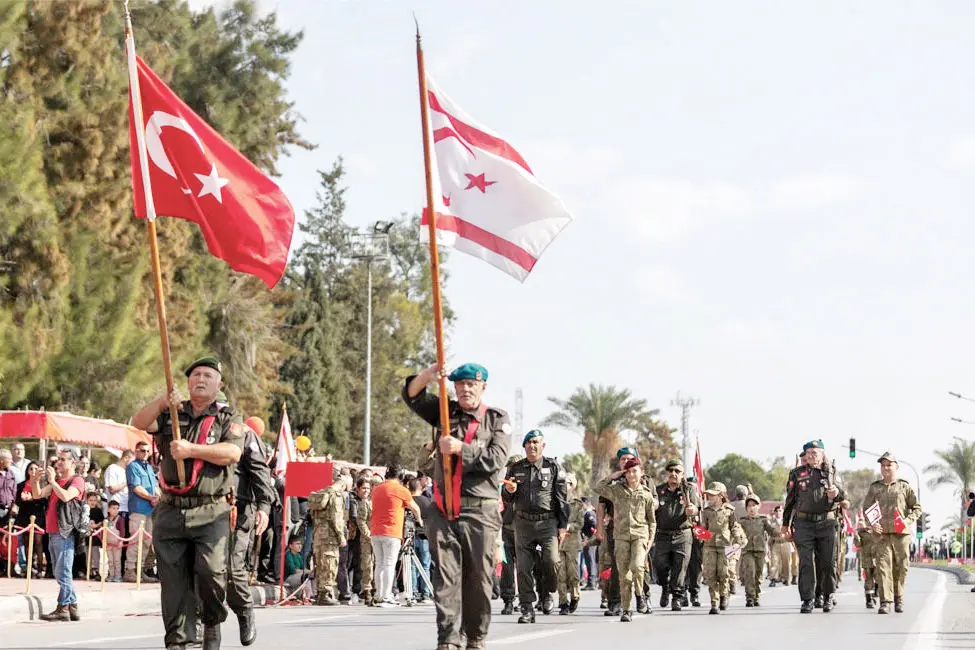 اعلام استقلال قبرس شمالی