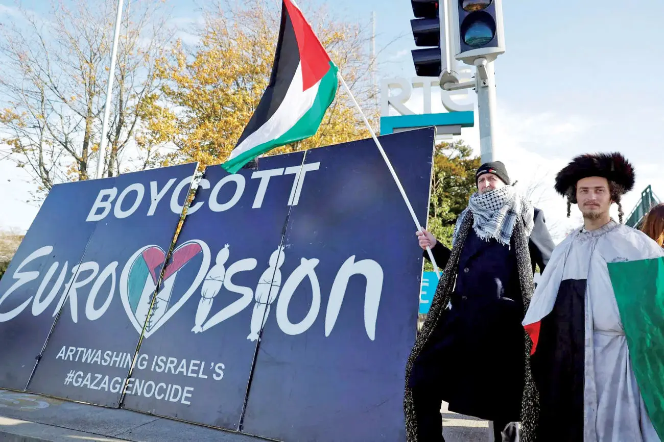 یوروی بی‌‏ویژن/چهار کشور در اعتراض به حضور اسرائیل از مسابقه آواز اروپا کنار کشیدند