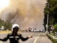 آتش‌سوزی گسترده در کوه‌های قدس اشغالی/اعلام اضطرار عمومی در سرزمین‌های اشغالی+ فیلم و عکس