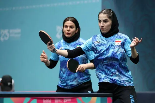 تیم دوبل زنان ایران قهرمان بازی‌های کشورهای اسلامی شد