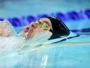 مدال نقره برای ایران در شنای ۵۰ متر کرال پشت