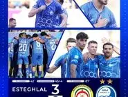 ۱. پیروزی پرگل استقلال مقابل فجرسپاسی در شیراز
