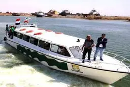 نخستین سفر دریایی خرمشهر به بصره کلید خورد