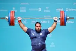 مدال برنز برای ایران در فوق سنگین