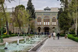 ابهامات ساخت‌‏وساز در حریم کاخ گلستان