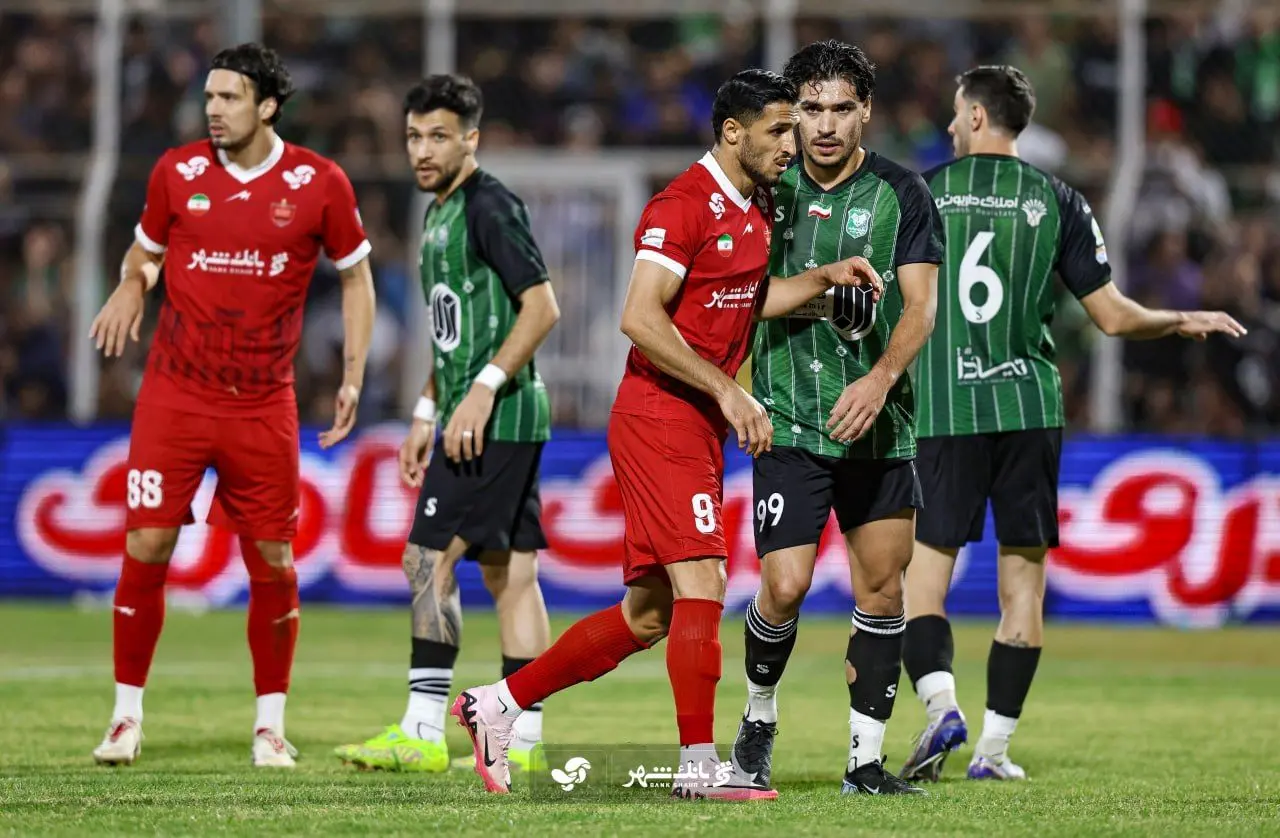 خلاصه دیدار خیبر خرم آباد و پرسپولیس