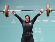 عملکرد درخشان مهسا بهشتی: دو مدال طلا و برنز در رقابت‌های وزنه‌برداری زنان