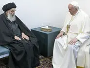 انتشار شرح دیدار پاپ با آیت‌الله سیستانی 