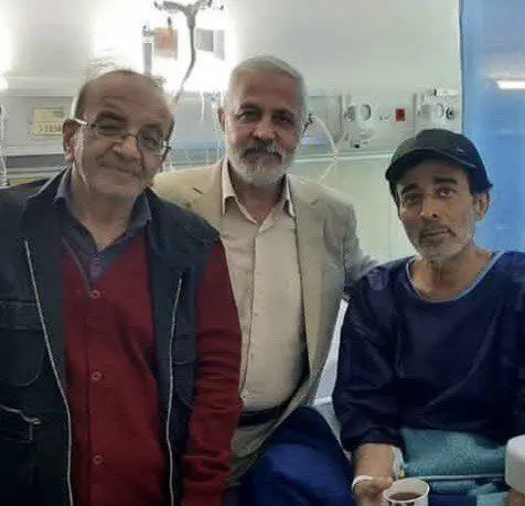 بازیگر قدیمی سینما در بیمارستان بستری شد
