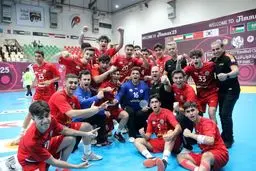 تیم ملی هندبال نوجوانان ایران قهرمان آسیا شد