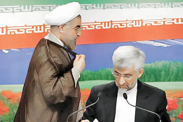 مناظره شکاف ساز/بررسی واکنشهای درونی اصولگرایان بر سر رویارویی حسن روحانی و سعید جلیلی