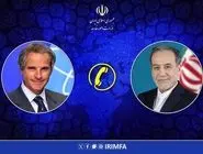 گفتگوی تلفنی مدیرکل آژانس بین‌المللی انرژی اتمی با وزیر امور خارجه ایران