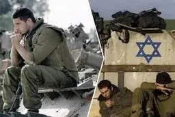 خودکشی یک نظامی صهیونیست

