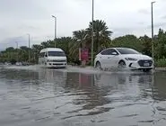 بارش کم‌سابقه باران در کیش
