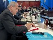 امضای اسناد اجلاس شانگهای از سوی سران کشورها