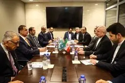 دیدار قالیباف و رئیس مجلس پاکستان در ژنو