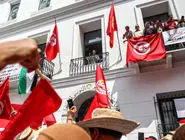 رویارویی اتحادیه کارگران تونس با دولت جدی شد؛ اعتصاب سراسری آغاز می‌شود