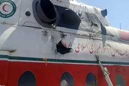 اولین ویدیو از محل سقوط بالگرد هلال‌احمر در اشترانکوه