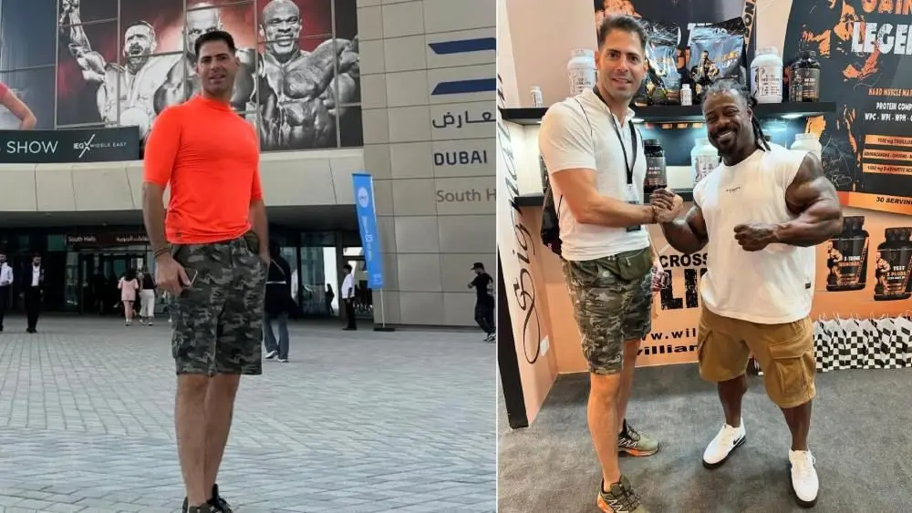 گزارش ویژه "ماسل شو دبی" از زبان وحید مداحی مربی بدنسازی