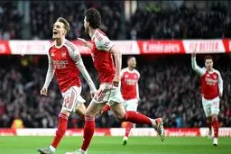 خلاصه دیدار آرسنال و برایتون