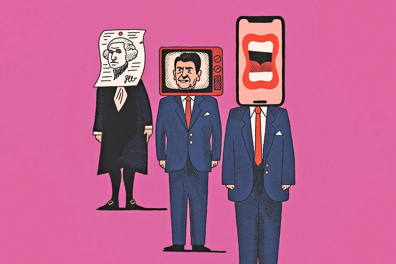 فرکانس‌های آمریکایی/بررسی تاریخی ارتباط رؤسای‏‌جمهور آمریکا از طریق سخنرانی‌‏ها، روزنامه‌‏ها، شبکه‌‏های تلویزیونی و رادیو با مردم