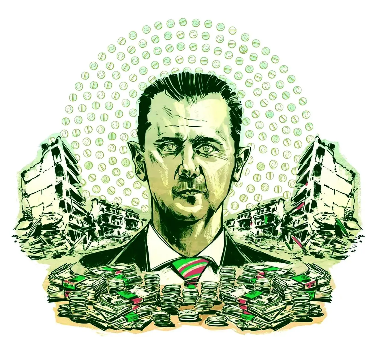 خاندان اسد در قلب تجارت مواد مخدر