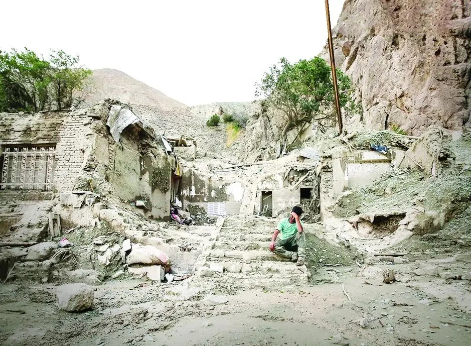 یک روستا ویرانی