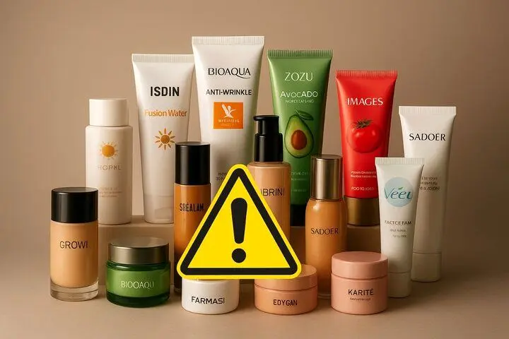 اعلام اسامی محصولات پوستی غیرمجاز 