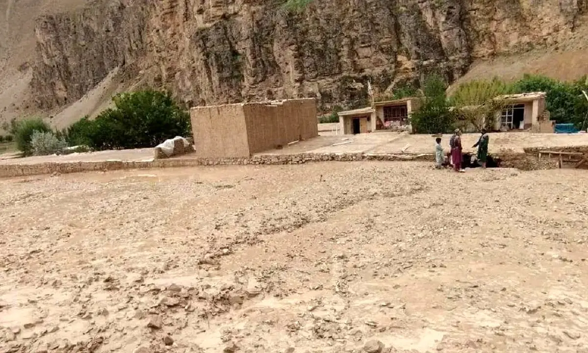 سیل در افغانستان با ۵۰ کشته