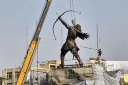 روایت سازنده مجسمه آرش کمانگیر از ایرادات عجیب در مسیر ساخت مجسمه