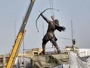 روایت سازنده مجسمه آرش کمانگیر از ایرادات عجیب در مسیر ساخت مجسمه