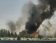 جزئیات و تصاویر جدید از آتش و دود شدید غرب تهران+فیلم