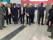 بازدید مدیران ارشد بانک ملی ایران از خدمت‌رسانی به زائران اربعین