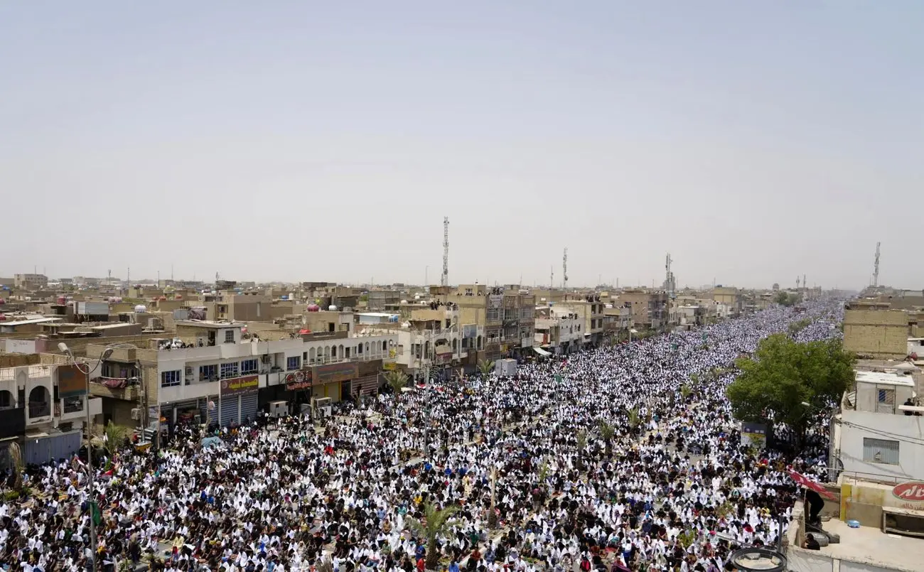 نمایش قدرت مقتدی