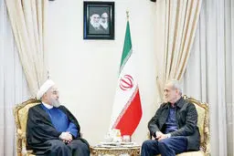 دیدار روحانی وپزشکیان