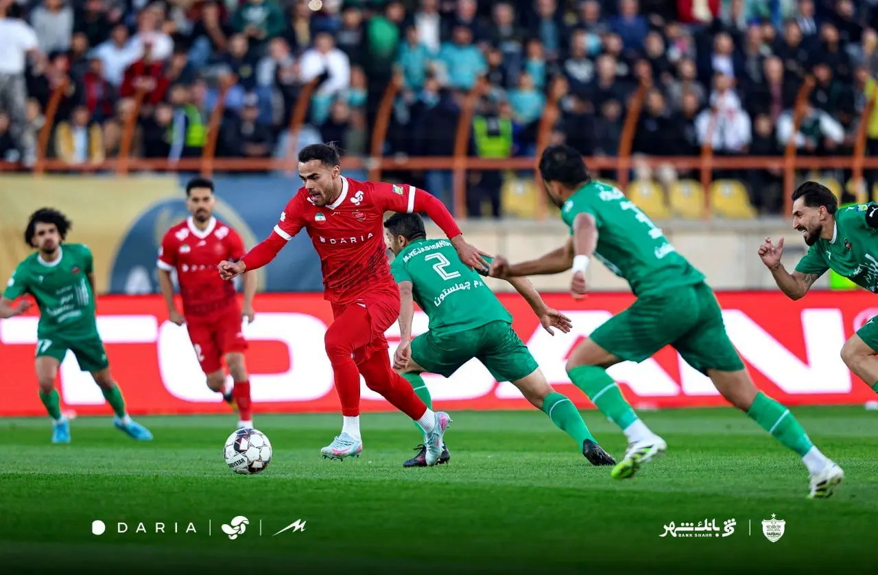 خلاصه دیدار شمس آذر و پرسپولیس