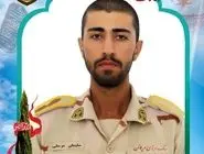 شهادت یک مرزبان ایران در کردستان