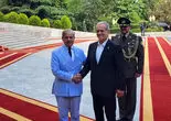 استقبال رسمی دکتر پزشکیان از نخست وزیر پاکستان+فیلم