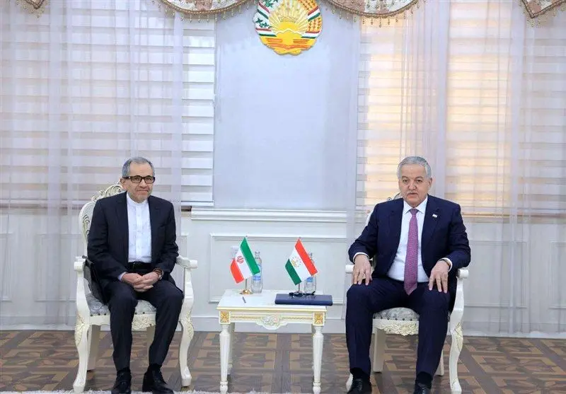 گفت‌وگوی تخت رانچی با وزیر خارجه تاجیکستان